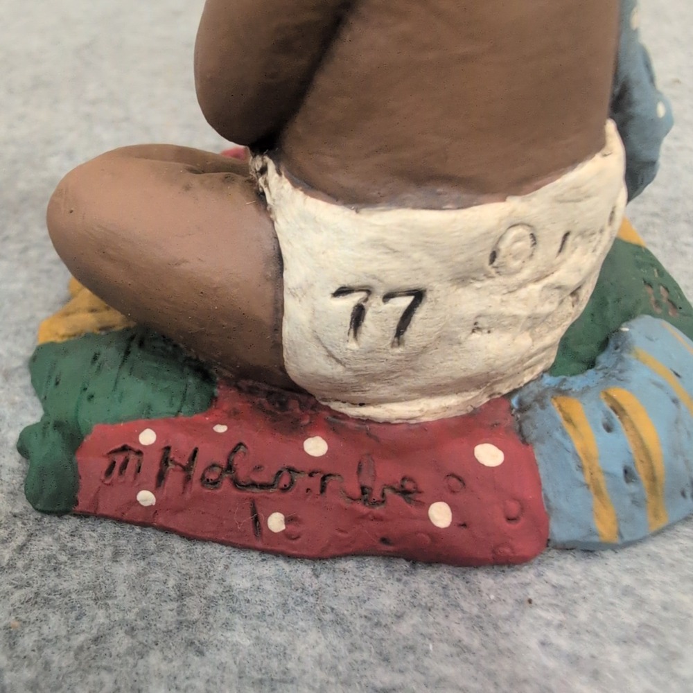 All God's Children Peanut Figurine Martha Holcombe Miss Martha Originals #77 - Picture 4 of 9